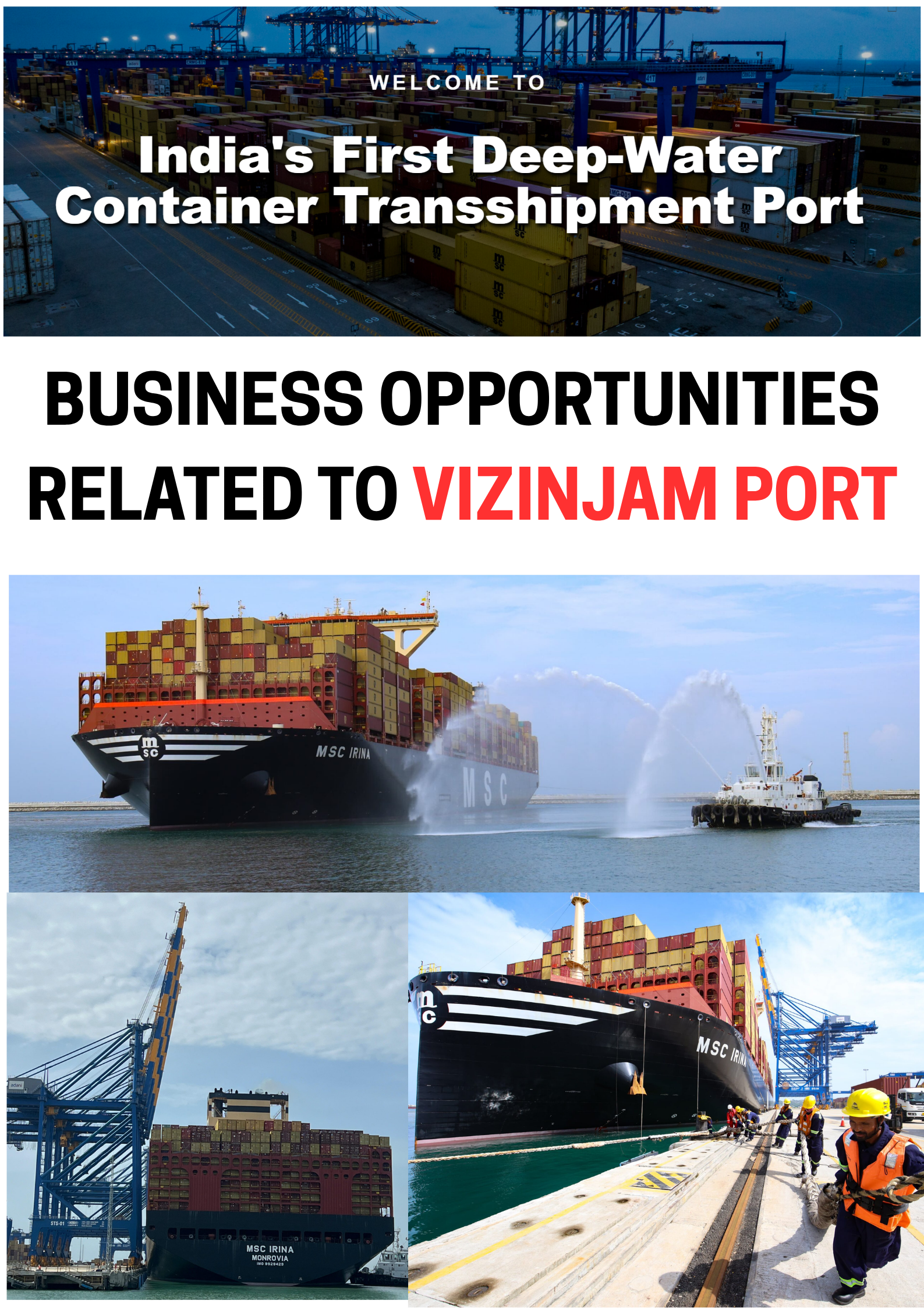 You are currently viewing India’s Maritime Buzzword: Vizhinjam Port