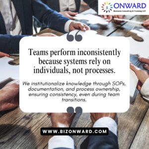 Read more about the article From People-Driven to Process-Driven: The Key to Consistent Performance