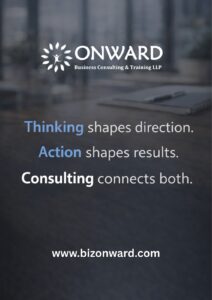 Read more about the article Thinking Shapes Direction. Action Shapes Results. Consulting Connects Both.
