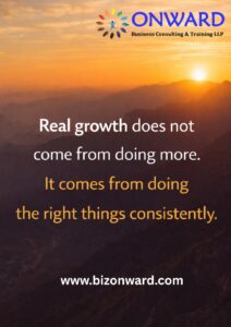 Read more about the article Real Growth Comes from Consistently Doing the Right Things