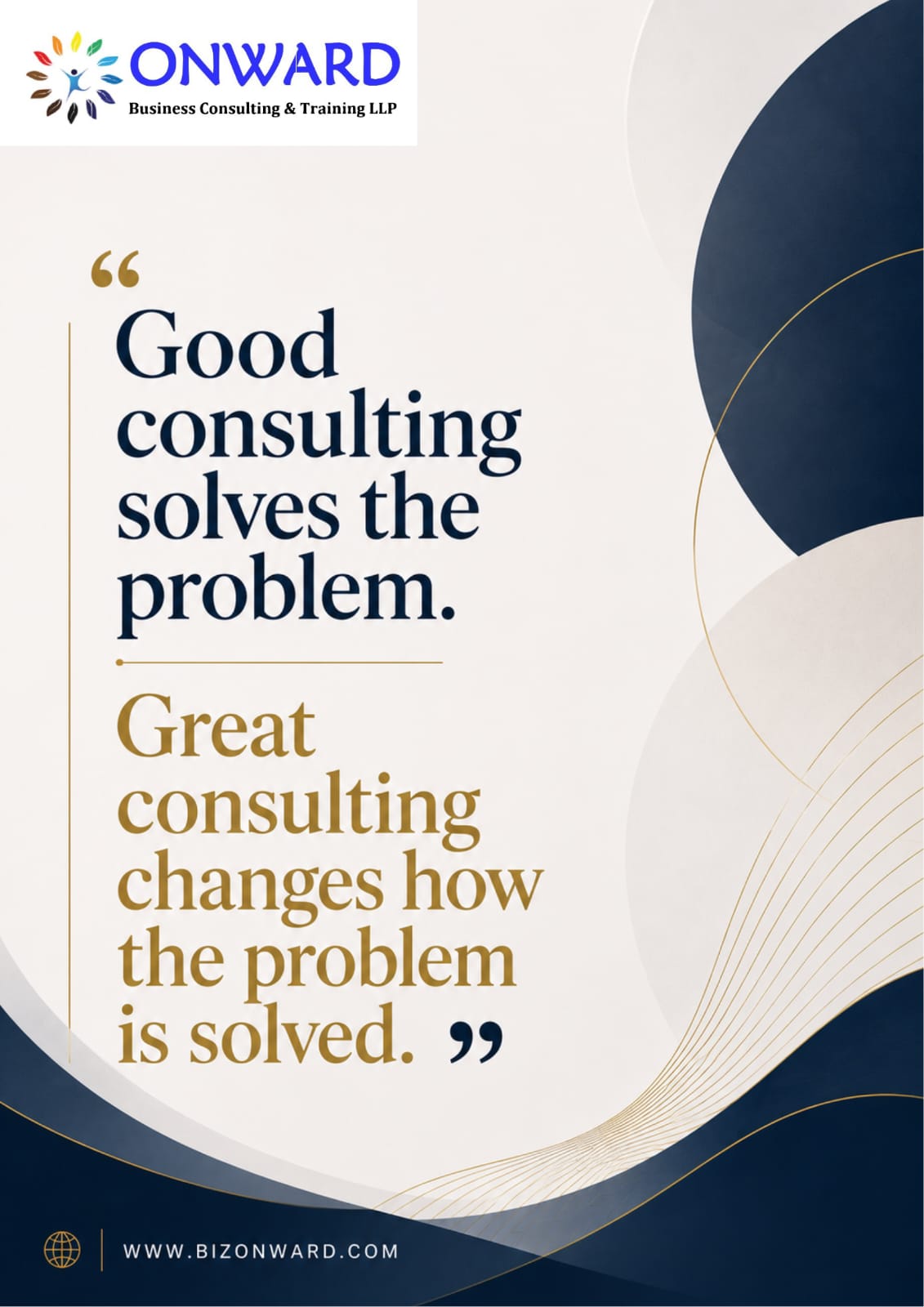Read more about the article Great Consulting Doesn’t Just Solve Problems – It Changes How You Solve Them